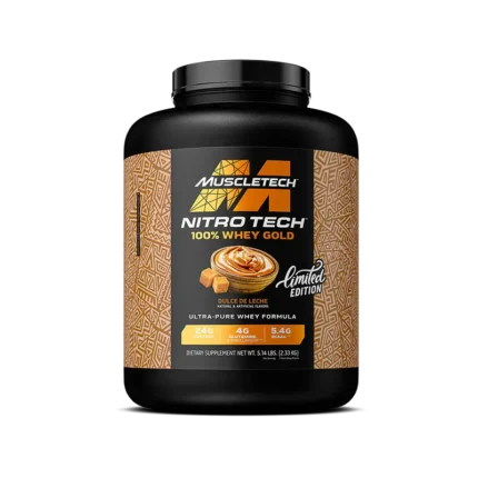 MuscleTech NitroTech 100% Whey Gold Limited Edition protein powder in Pakistan