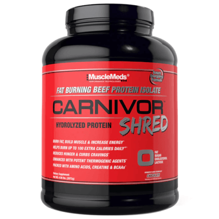 MuscleMeds Carnivor Shred Beef Protein with Fatloss Formula